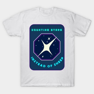 Counting Stars Instead Of Sheep Astronomy Lover T-Shirt